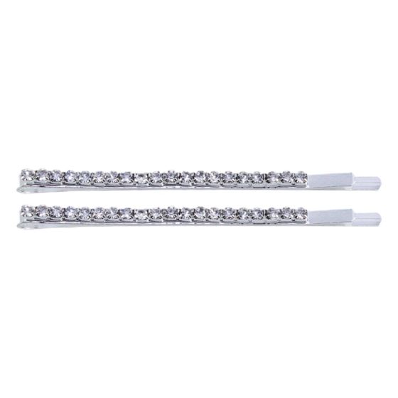 Diamante Hair Slides (£0.70p per card)