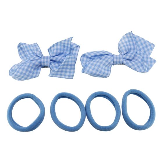 Gingham Bow Concord & Ponio Set (£0.40p per set)