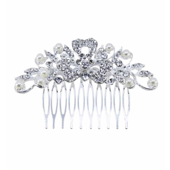 Diamante & Pearl Comb (£1.40 Each)