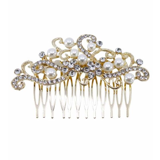 Diamante & Pearl Comb (£1.50 Each)