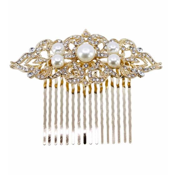 Diamante & Pearl Comb (£1.50 Each)