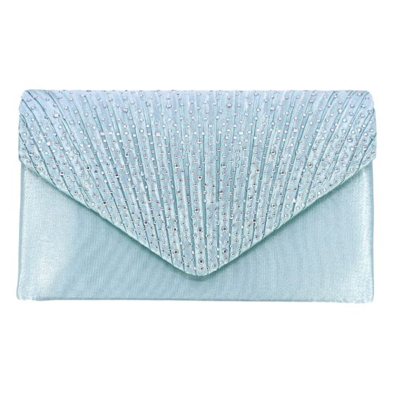 Ladies Satin Diamante Evening Bag (£4.50 Each)