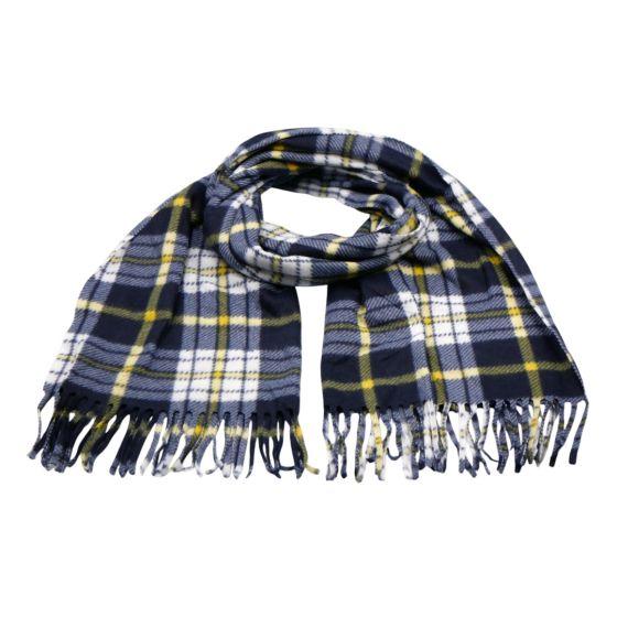 Unisex super soft tartan scarves with tassels
