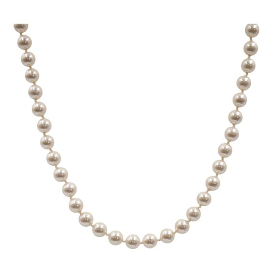 Venetti collection, real shell based pearl necklace.
