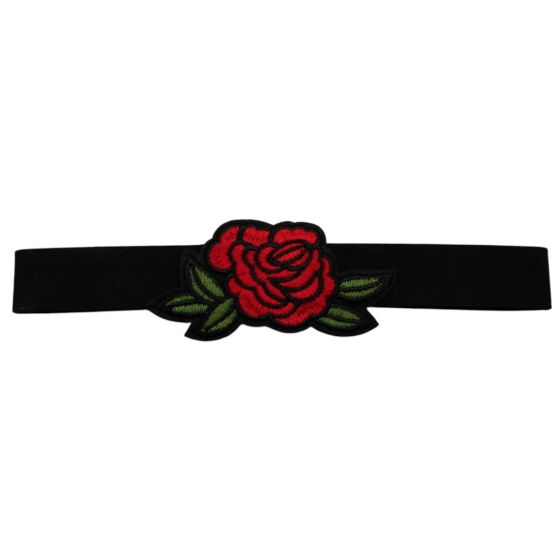 Rose Velvet Choker