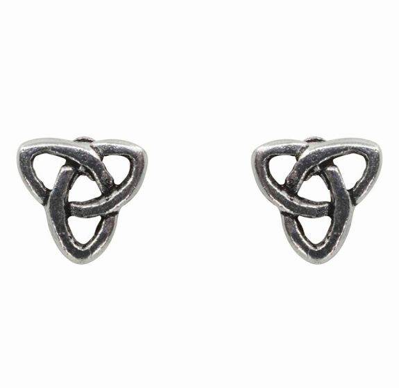 Silver Celtic Stud Earrings (£1.70 Each)