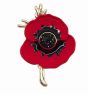 Venetti Matt Enamel Poppy Brooch (£1.40 Each)