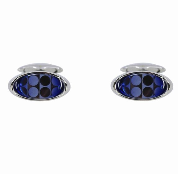 Oval Spotty Sonia Spencer Cufflinks (£3.50 Each)