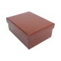 Pellaq Brown Leatherette Pendant Box (£1.80 Each)