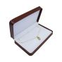 Pellaq Brown Leatherette Necklace Box 