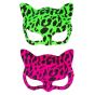 Neon Leopard Mask (15p Each)
