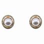 Diamante & Pearl Clip-on Earrings (£1.05 per pair)