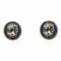 Enamelled Cameo Clip-on Earrings (80p per pair)