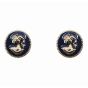 Enamelled Cameo Clip-on Earrings (80p per pair)