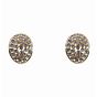 Diamante Oval Clip-on Earrings (£1.20 per pair)