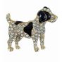 Venetti Diamante & Enamel Dog Brooch (£1.40 Each)