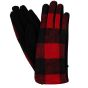 Ladies Checked Winter Gloves (£2.15 Each)