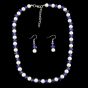 Venetti Glass Pearl & Bead Necklace & Drop Earrings Set (£1.40 Each)