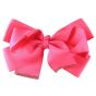 Pink Diamante Bow Hair Concords (Approx 54p Each)