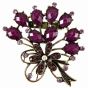 Assorted Flower Brooches (£1.00 Each)
