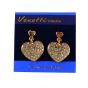 Venetti Diamante Heart Pierced Drop Earrings (£1.10 each)