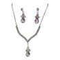 Ladies Diamante Ladies Necklace Set -(£2.50 Per Set )