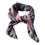 Ladies Animal Print  Silk Feel Pleated Chiffon Neck Scarf -(£1.20 Each )