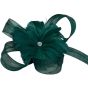 Ladies Summer Bow Fascinator On Metal satin Covered headband  -(£3.95 Each )