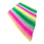 Ladies Rainbow Pleated Chiffon Neck Scarf -(£1.20 Each )