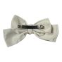 Ladies /girls Shot Satin Bow On French Clip-(£2.35 Each )