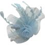 Ladies Summer Fascinator With Feather On Satin Covered Headband -(£4.50 Each )