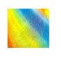Ladies Rainbow Pleated Chiffon Neck Scarf -(£1.20 Each )