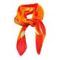 Ladies Floral Ombre  Silk Feel pleated Neck Scarf -(£1.20 Each )