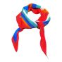 Ladies Geometric Silk Feel pleated Neck Scarf -(£1.20 Each )