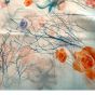 Ladies Floral Print Chiffon Square Scarves -(£0.80 p Each )