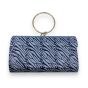 Ladies Animal Print Glitter Evening Bag -(£4.95 Each )