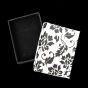 Floral design, black and white, universal card boxes.
Outer edge of box measures approx 4cm x 5.6cm x 2cm.
Suitable for mini sets, or individual jewellery including, earring, pendant and ring.
Pack of 40.
Size given is base of box and total depth incl