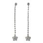 Venetti Diamante Flower Drop Earrings (£1.40 Each)