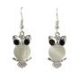 Venetti Diamante Owl Drop Earrings (95p Each)