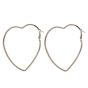 Heart Hoop Earrings (45p per Pair)
