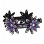 Diamante Flower Hair Bun Holder