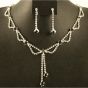 Venetti Diamante Necklace & Clip-On Earring Set (£2.95 Each)