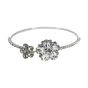 Diamante Floral Bangle (£1.50 Each)