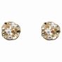 Diamante & Pearl Flower Clip-on Earrings (85p Per Pair)