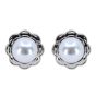 Pearl Flower Clip-on Earrings (70p Per Pair)