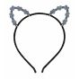 Diamante Heart Cat Ears (£1.20 Each)