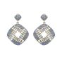 Diamante Pierced Drop Earrings (£2.40 per pair)
