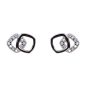 Silver Clear CZ Stud Earrings (£2.90 Each)