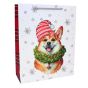 Large Assorted Christmas Themed Dog Card Gift Bags (55p Each)