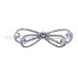 Diamante Bow Clip (£1 Each)